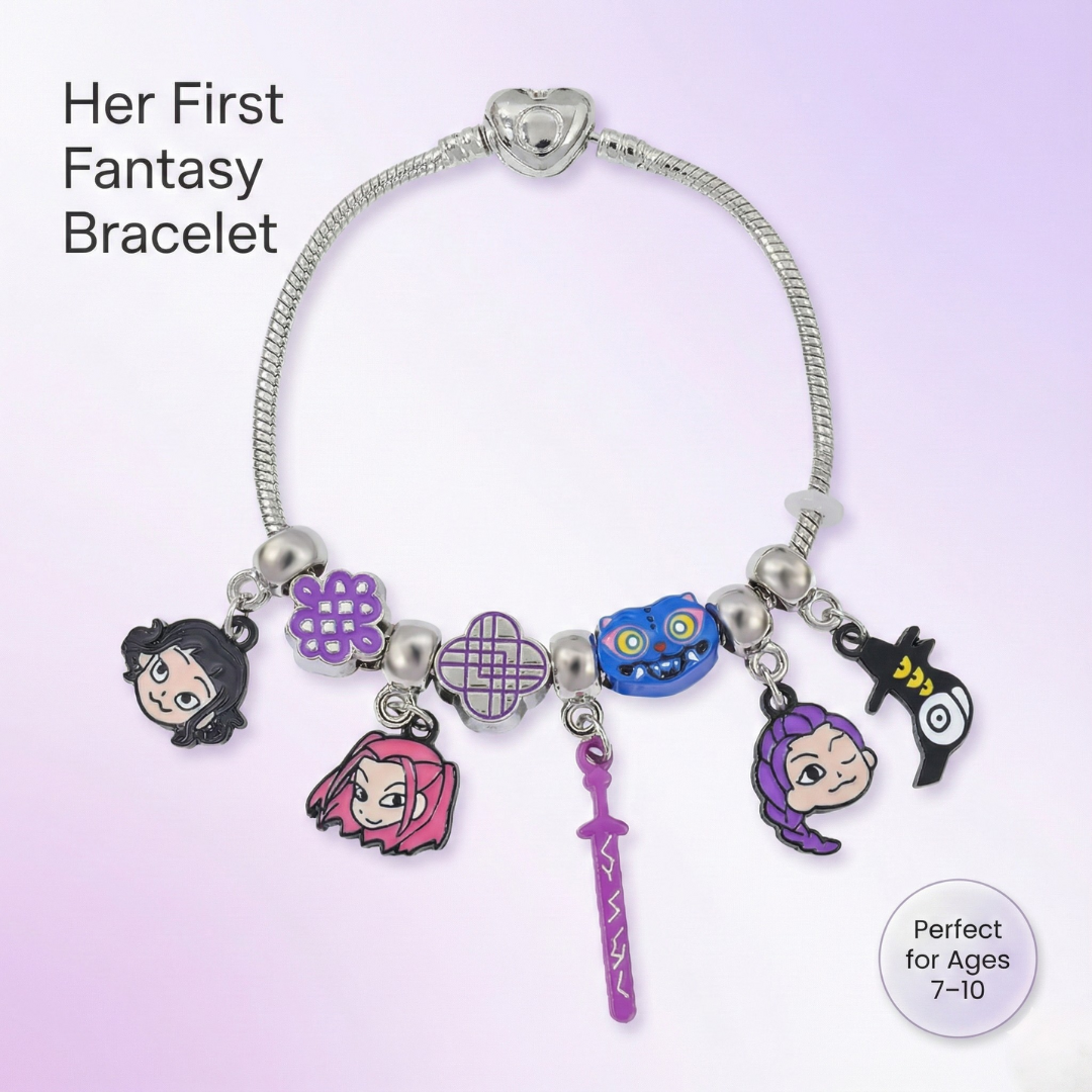 KPop Demon Hunters-Inspired Charm Bracelet